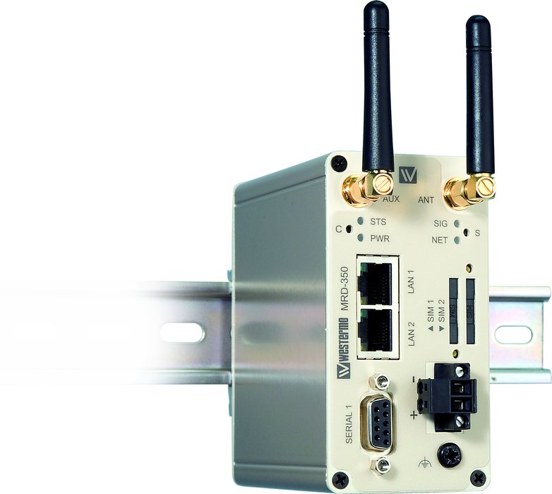 El router industrial móvil de banda ancha de Westermo provee acceso de alta velocidad y fiable a sistemas y dispositivos remotos